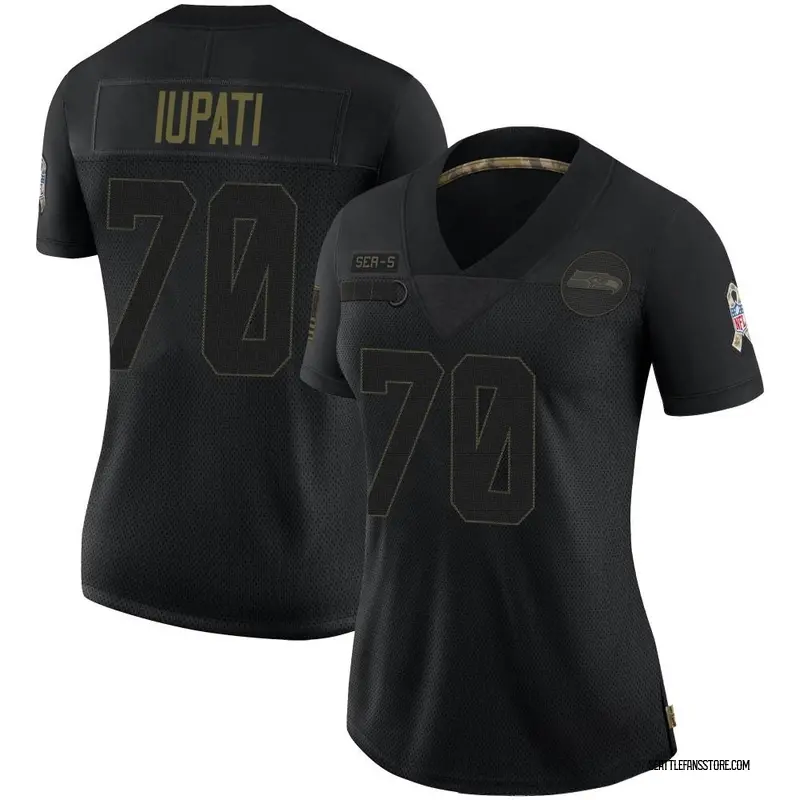 Seattle Seahawks Mike Iupati Vapor Untouchable Limited Navy Mens Jersey  jersey in 2023