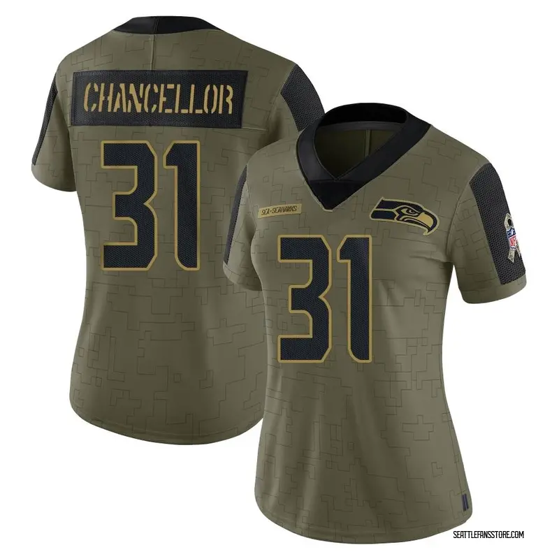 Kam Chancellor 2020 Salute To Service Performance T-Shirt - Black -  Tshirtsedge